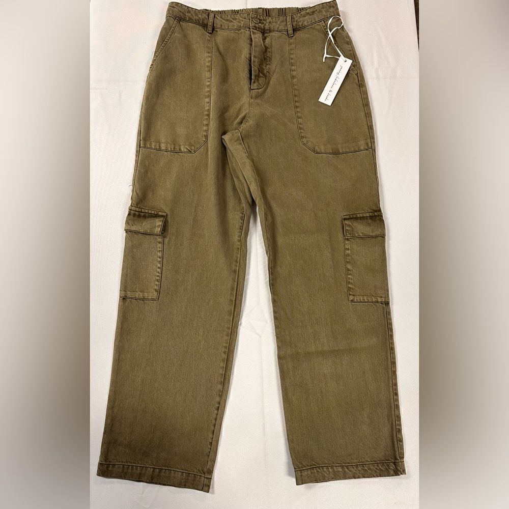 Young Fabulous & Broke Cargo Pants Green Size Large